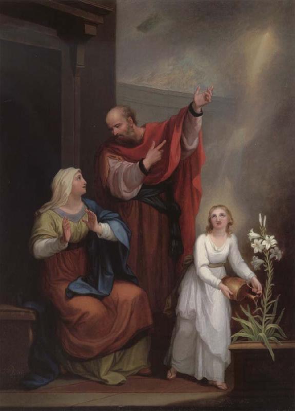 Angelika Kauffmann Die Erziehung der heiligen Jungfrau Maria France oil painting art